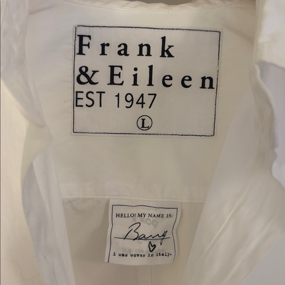 Frank & Eileen White Button Down Shirt - Picture 2 of 7